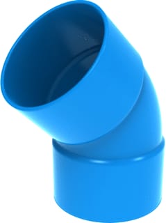 Wavin - Ventiza Bocht rond luchtkanaal Bcht-Kan Pvc 80