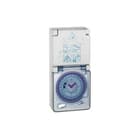 Intermatic - Schakelklok voor wandcontactdoos Pt 410 F 180 Eu