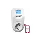 Grasslin - Schakelklok voor wandcontactdoos Topica Smart 230Vac 50Hz