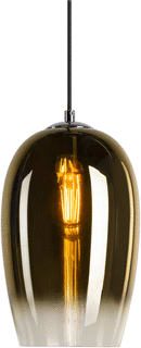 SLV - Pantilo Pendelarmatuur Oval Pd E27 Pend Gold