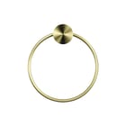 Geesa - Opal Brushed gold Handdoekhouder Opal Handdoekring Goud