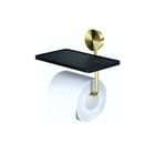 Geesa - Opal Brushed gold Closetrolhouder Opal Closetrolhdr M/Pl G