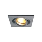 SLV - New Tria Downlight/spot/schijnwerper new tria 1 gu10 square alu