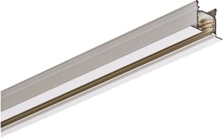 SLV - Eutrac System Spanningsrail 3-F Rail Wit 2M Inb Lg2