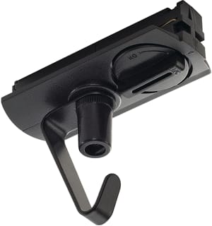 SLV - 1~ System Elektr. toebeh. v verlichtingsarm. 1F Adapter Met Haak Zw