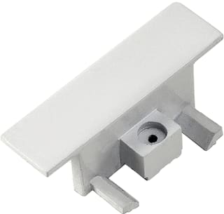 SLV - 1~ System Mech. toebeh. verlichtingsarmatuur Eindkap 1-Fase Rail W