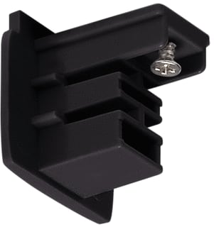 SLV - S-Track System Mech. toebeh. verlichtingsarmatuur Eindkap S-Track 3F-Rail Zw