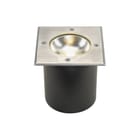 SLV - Rocci Bodeminbouwarmatuur 125 Sq Rvs Led 3K