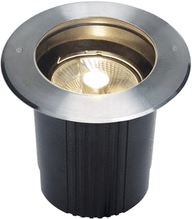 SLV - Dasar Bodeminbouwarmatuur 215 Rond Staal Gu10