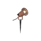 SLV - Nautilus Tuin-/voetpadverlichtingsarmatuur Big Roest 1Xgu10