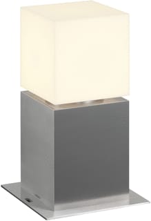 SLV - Square Tuin-/voetpadverlichtingsarmatuur Sq Pole 30 Rvs 304 E27