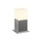 SLV - Square Tuin-/voetpadverlichtingsarmatuur Sq Pole 30 Rvs 304 E27
