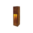 SLV - Rusty Tuin-/voetpadverlichtingsarmatuur Slot 50 Roest E27