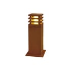 SLV - Rusty Tuin-/voetpadverlichtingsarmatuur Sq 40 Roest E27