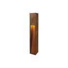 SLV - Rusty Tuin-/voetpadverlichtingsarmatuur Slot 80 Roest 3K
