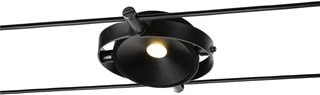 SLV - Durno Downlight/spot/schijnwerper Tenseo Zwart 2700K