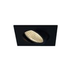 SLV - New Tria Downlight/spot/schijnwerper new tria 68 4kant zwart 3k