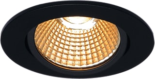 SLV - New Tria Downlight/spot/schijnwerper new tria 68 rond zw 2700k