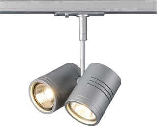 SLV - BIMA Downlight/spot/schijnwerper 2 Zilv 2Xgu10 1-Fase