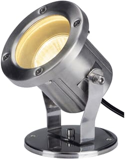 SLV - Nautilus Downlight/spot/schijnwerper Qpar51 Rvs 1Xgu10