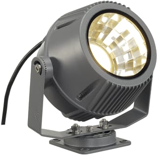 SLV - Flac Beam Downlight/spot/schijnwerper Grijs Led 3K 18W