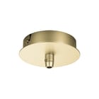 SLV - Fitu Elektr. toebeh. v verlichtingsarm. Enkelvoudig Rozet Mes