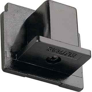 SLV - Eutrac System Mech. toebeh. verlichtingsarmatuur Eindkap 3-Fase Rail Zw