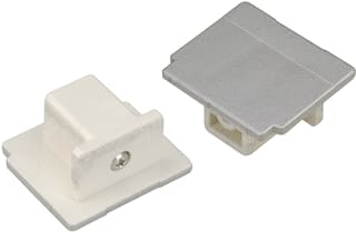 SLV - Eutrac System Mech. toebeh. verlichtingsarmatuur Eindkap 3-Fase Rail Zilv