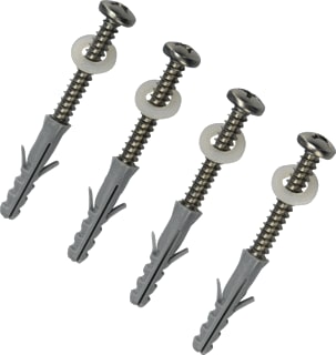 SLV - Mech. toebeh. verlichtingsarmatuur Schroevenset Rvs M5