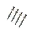 SLV - Mech. toebeh. verlichtingsarmatuur Schroevenset Rvs M5