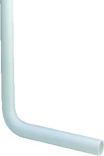 Viega - Sifon-/afvoerbuis Vloerbuis 32X220X680 Wit