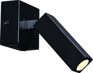 SLV - Plafond-/wandarmatuur stix led zwart 1xled 3000k