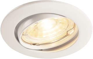 SLV - Pika Plafond-/wandarmatuur Zwenkbaar Wit 1Xgu10