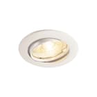 SLV - Pika Plafond-/wandarmatuur Zwenkbaar Wit 1Xgu10