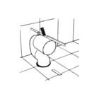 Villeroy & Boch - Vario Closetaansluitstuk Afv.Bocht 8701