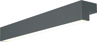 SLV - L-Line Plafond-/wandarmatuur 60 grijs 3k