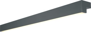 SLV - L-Line Plafond-/wandarmatuur 120 grijs 2xled 3k