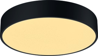 SLV - Medo Plafond-/wandarmatuur 40 dali zwart 3/4k