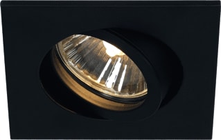 SLV - New Tria Plafond-/wandarmatuur new tria 68 4kant zw gu10