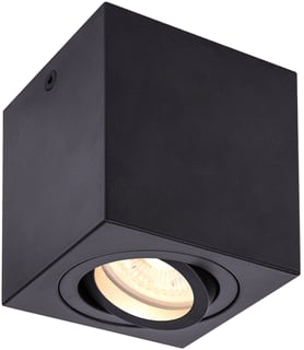 SLV - Triledo Plafond-/wandarmatuur Square Zw 1Xgu10
