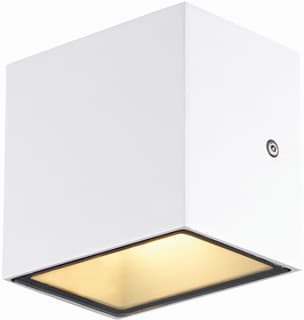 SLV - Sitra Plafond-/wandarmatuur Cube Wandlamp Wit 3K