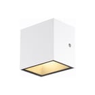 SLV - Sitra Plafond-/wandarmatuur Cube Wandlamp Wit 3K