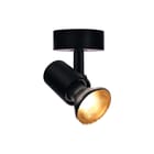 SLV - Plafond-/wandarmatuur spot wandlamp zwart 1xe27