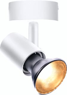 SLV - Plafond-/wandarmatuur spot wandlamp wit 1xe27