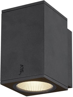 SLV - Enola Plafond-/wandarmatuur Square M Antr 3/4K