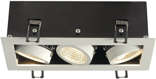 SLV - Kadux Plafond-/wandarmatuur triple wit mat 3k