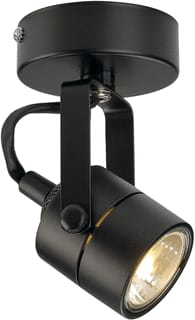 SLV - Spot 79 Plafond-/wandarmatuur 230V Zwart 1Xgu10