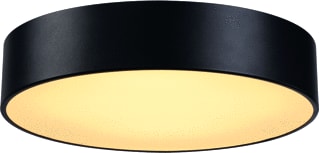 SLV - Medo Plafond-/wandarmatuur 40 zwart 3k