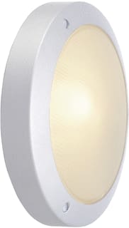 SLV - Bulan Plafond-/wandarmatuur Zilv/Glas Satin E14