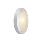 SLV - Bulan Plafond-/wandarmatuur Zilv/Glas Satin E14